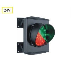 ASF semafor jednokomorový, LED, hliník, 24V DC ASF semafor jednokomorový, LED, hliník, 24V DC